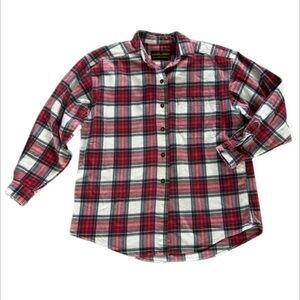 Hazel Creek Clothing Company size medium red flannel shirt lumberjack